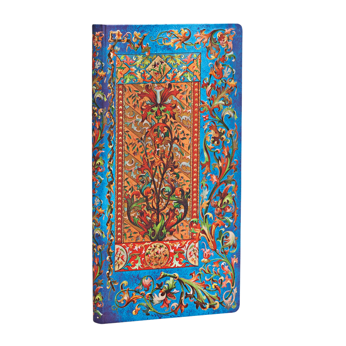Paperblanks Delphine Slim Hardback Journal – Lined, 176 Pages – angled view