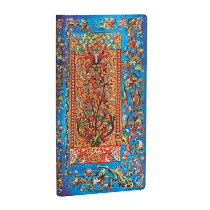 Paperblanks Delphine Slim Hardback Journal – Lined, 176 Pages – angled view