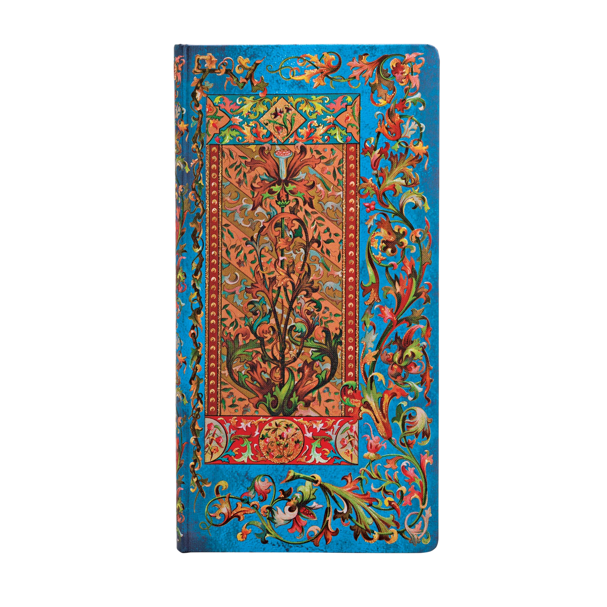 Paperblanks Delphine Slim Hardback Journal – Lined, 176 Pages – front cover