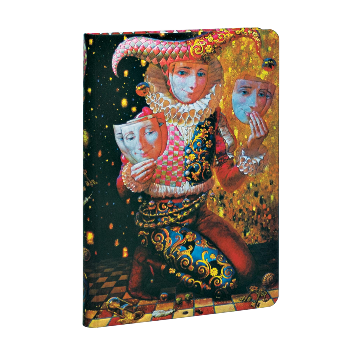 Paperblanks Identity Midi Hardback Journal – Lined, 176 Pages – angled view