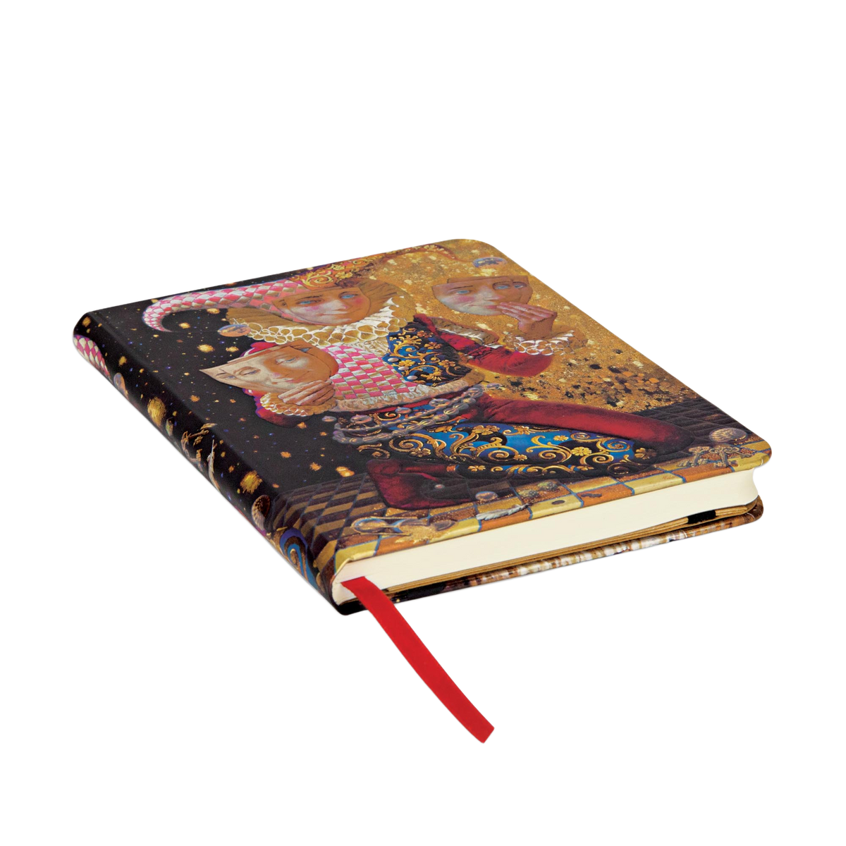 Paperblanks Identity Midi Hardback Journal – Lined, 176 Pages – page edge