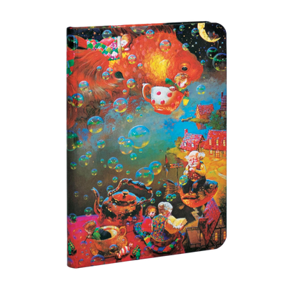 Paperblanks Imagination Midi Hardback Journal – Plain, 176 Pages – angled view