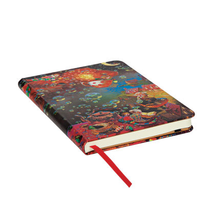 Paperblanks Imagination Midi Hardback Journal – Plain, 176 Pages – page edge