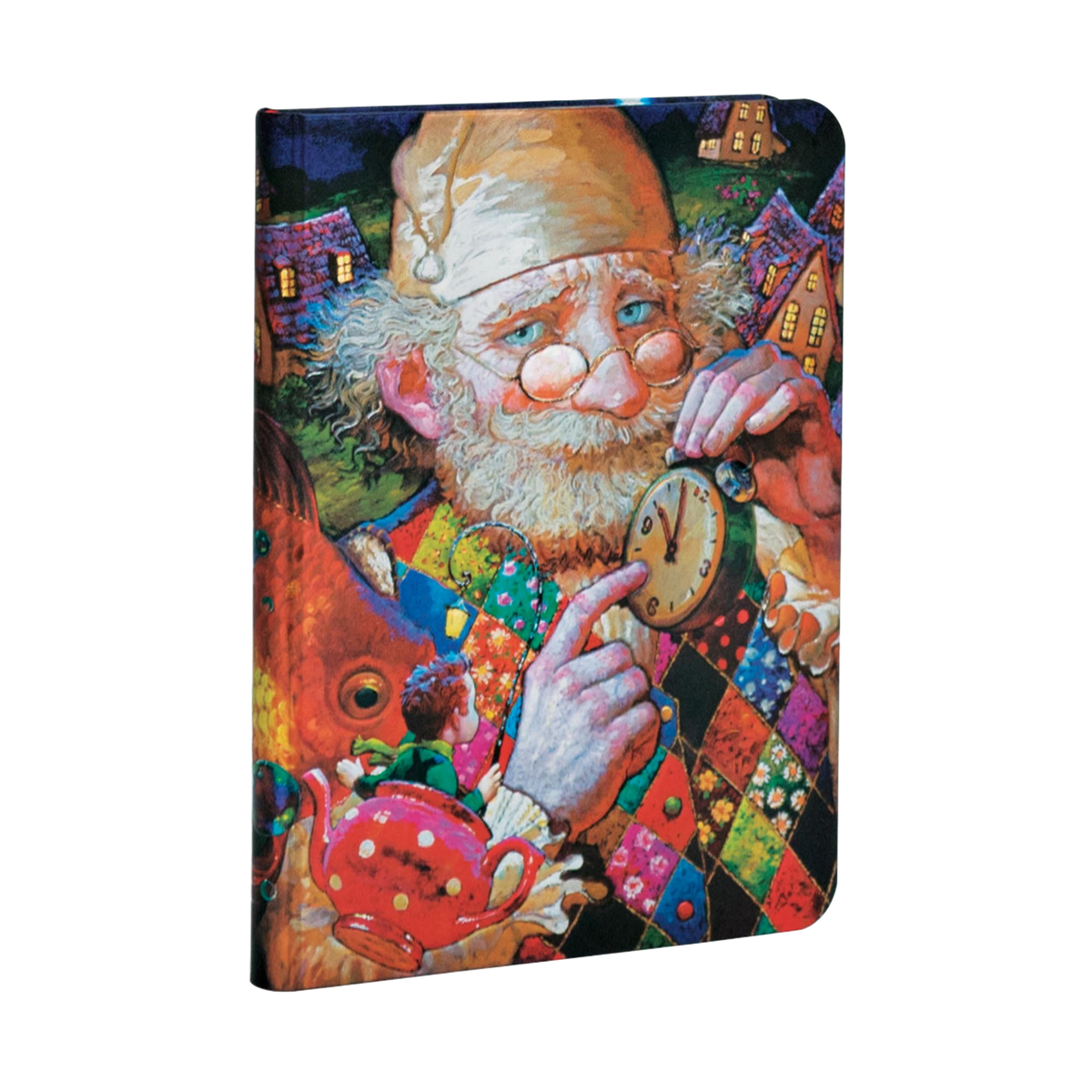 Paperblanks Possibility Midi Hardback Journal – Lined, 176 Pages – angled view