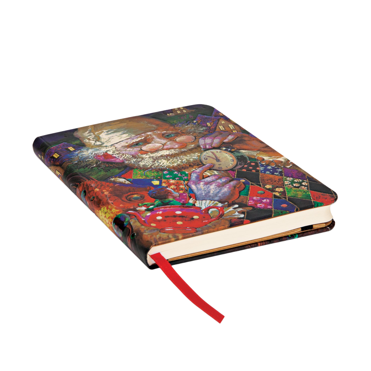 Paperblanks Possibility Midi Hardback Journal – Lined, 176 Pages – page edge