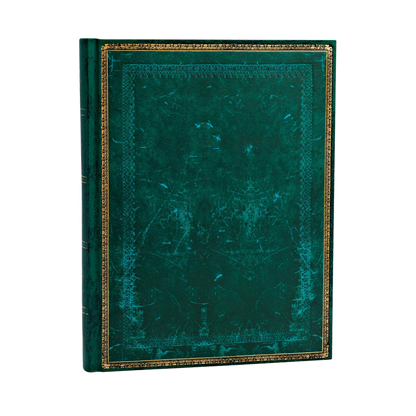 Paperblanks Viridian Ultra Hardback Journal – Lined, 144 Pages – angled view
