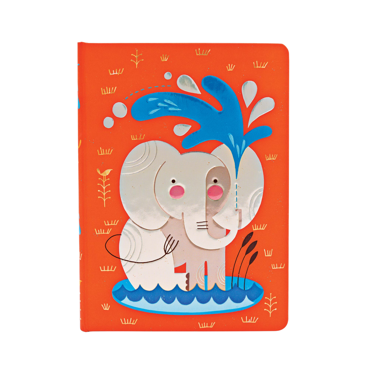 Paperblanks Baby Elephant Midi Hardback Journal – Lined, 176 Pages – front cover