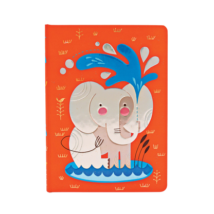 Paperblanks Baby Elephant Midi Hardback Journal – Plain, 176 Pages – front cover