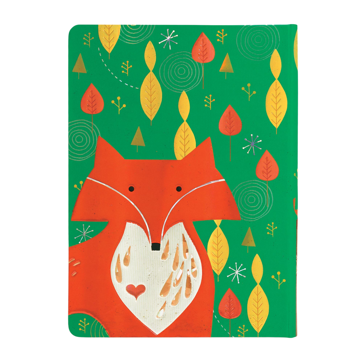 Paperblanks Mister Fox Midi Hardback Journal – Lined, 176 Pages – back cover