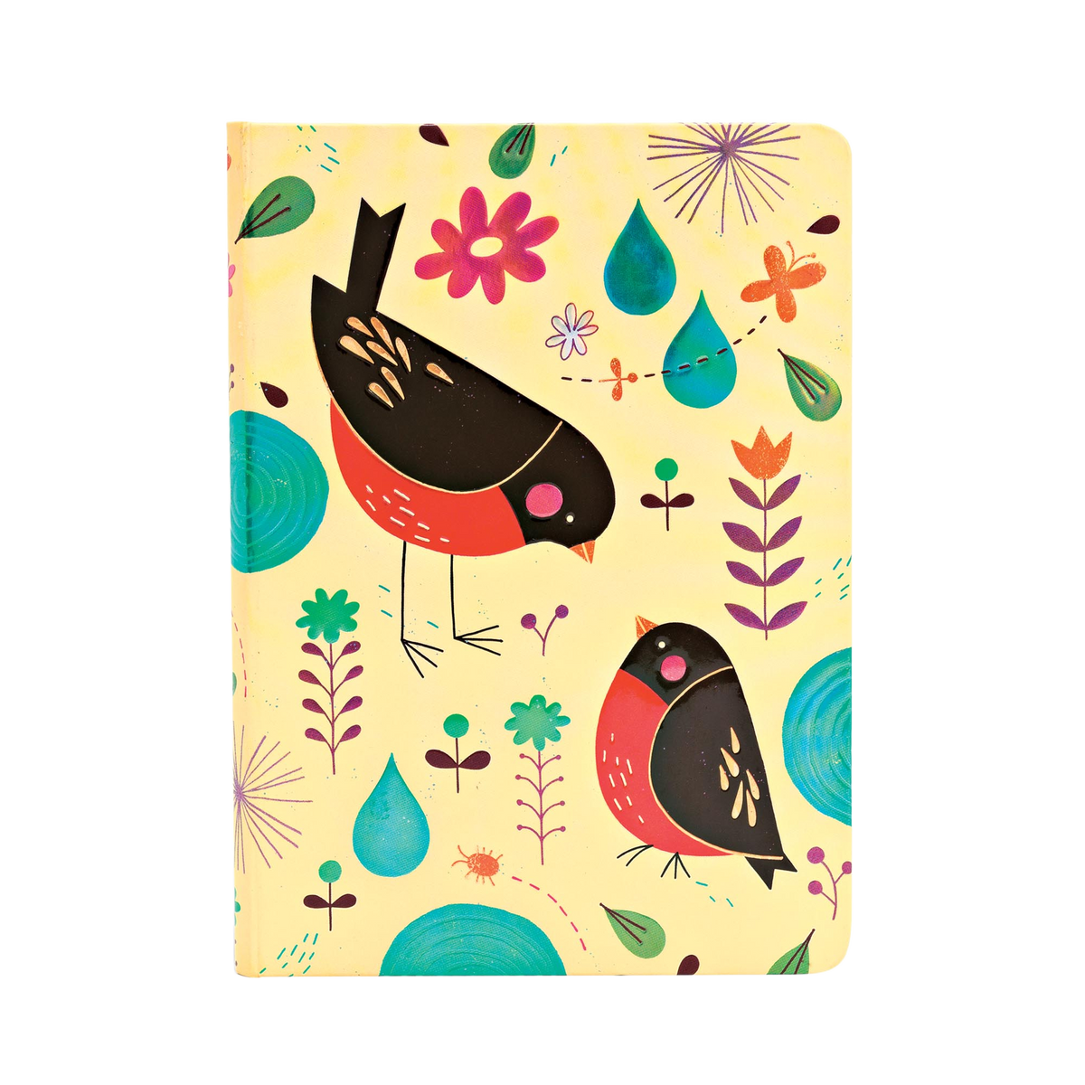 Paperblanks Mother Robin Midi Hardback Journal – Lined, 176 Pages – front cover