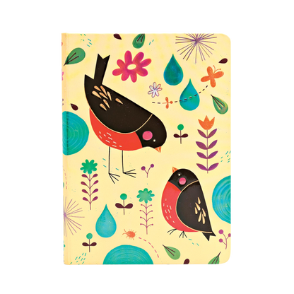 Paperblanks Mother Robin Midi Hardback Journal – Lined, 176 Pages – front cover