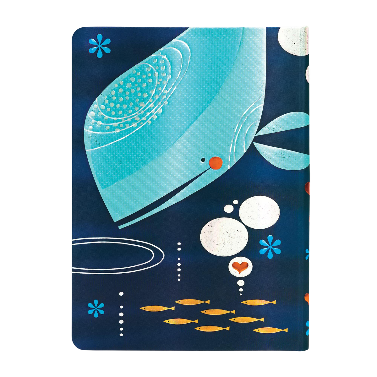 Paperblanks Whale and Friend Midi Hardback Journal – Plain, 176 Pages – back cover