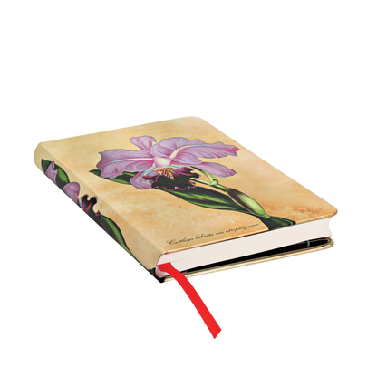 Paperblanks Brazilian Orchid Mini Hardback Journal – Lined, 176 Pages – page edge