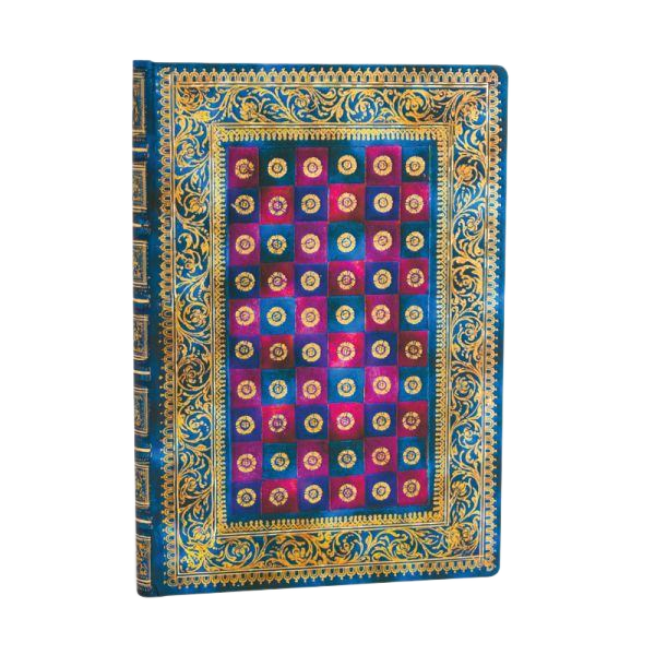Paperblanks Celeste Midi Hardback Journal – Plain, 144 Pages – angled view