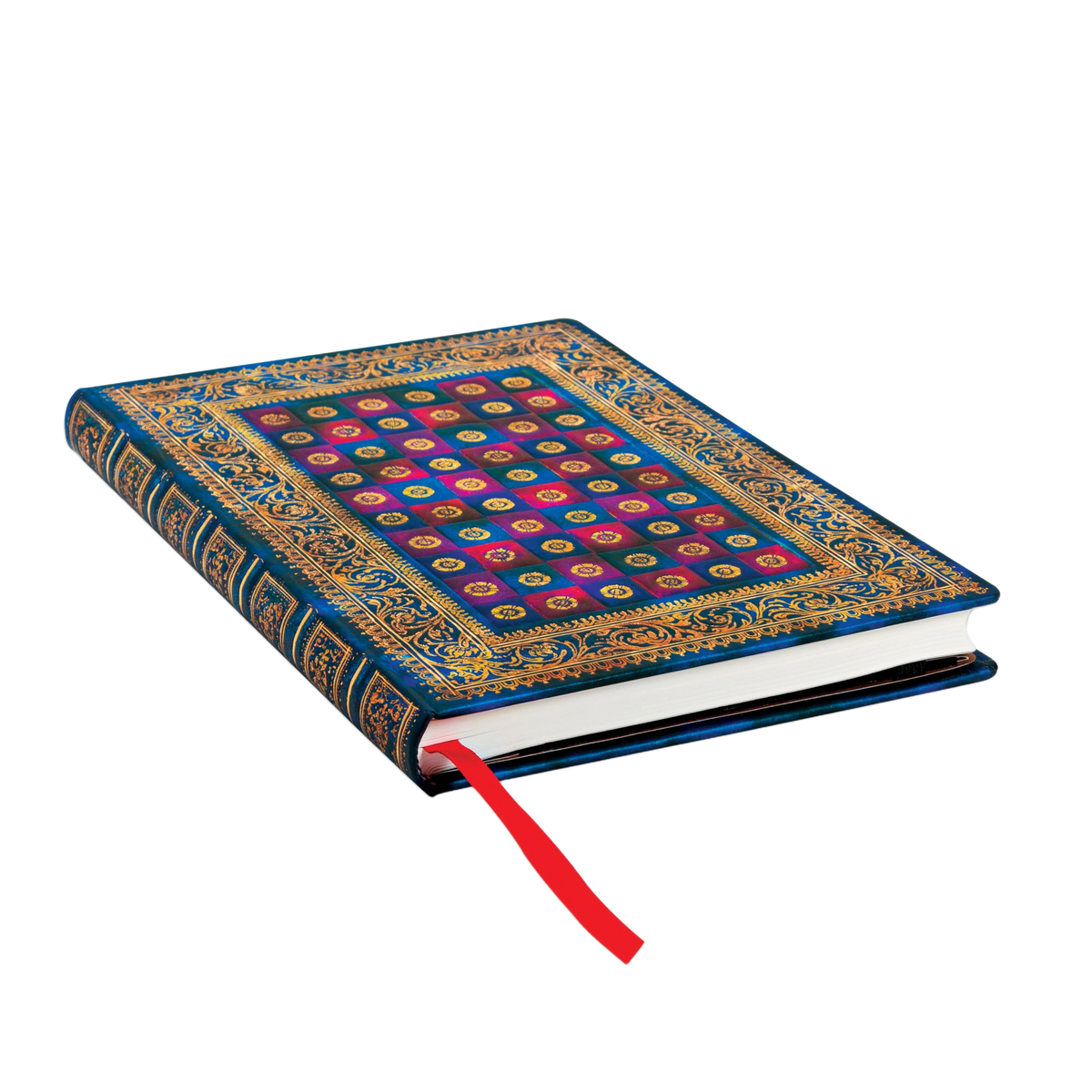 Paperblanks Celeste Midi Hardback Journal – Plain, 144 Pages – page edge