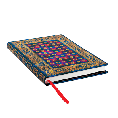 Paperblanks Celeste Midi Hardback Journal – Plain, 144 Pages – page edge