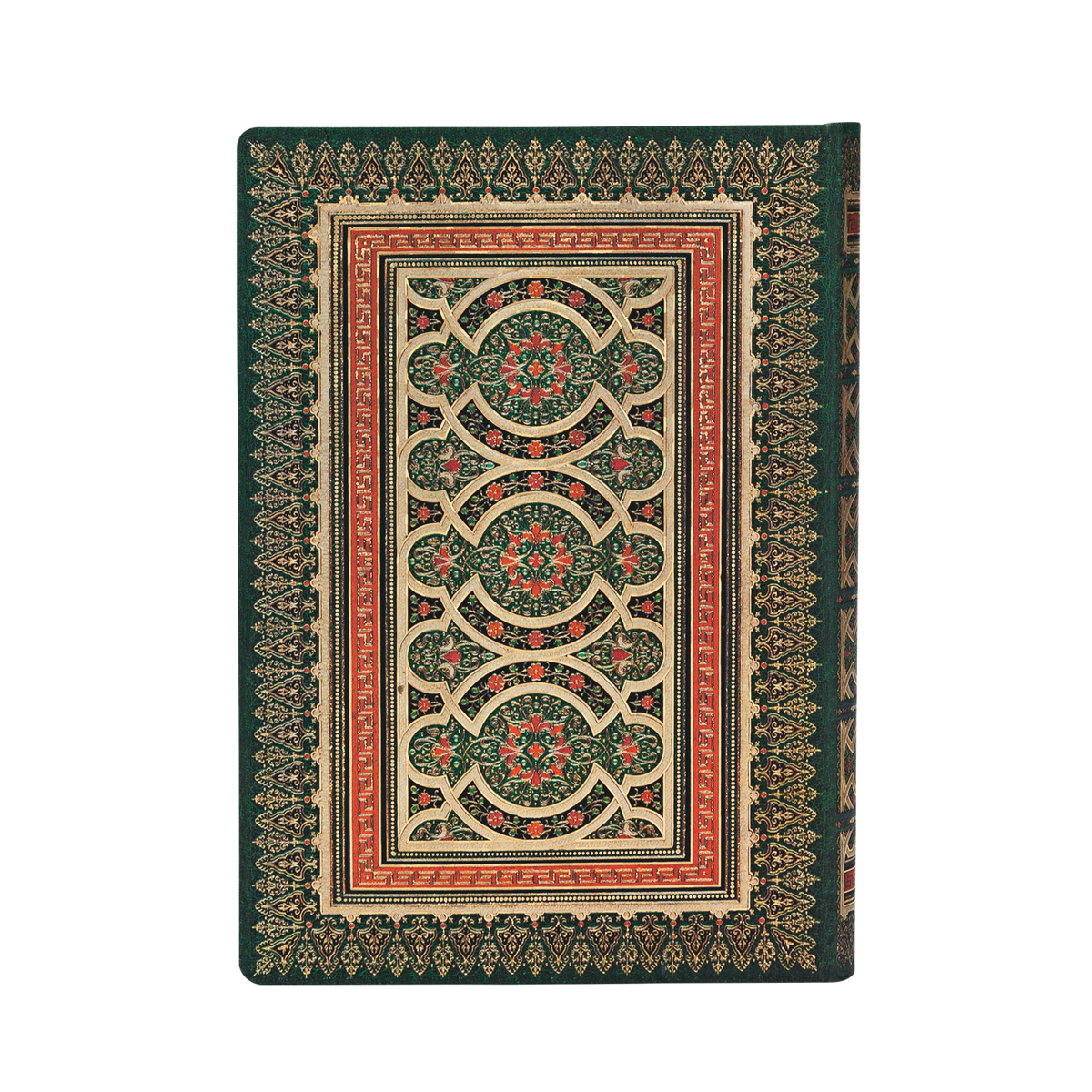 Paperblanks Daphnis Midi Hardback Journal – Plain, 240 Pages – back cover