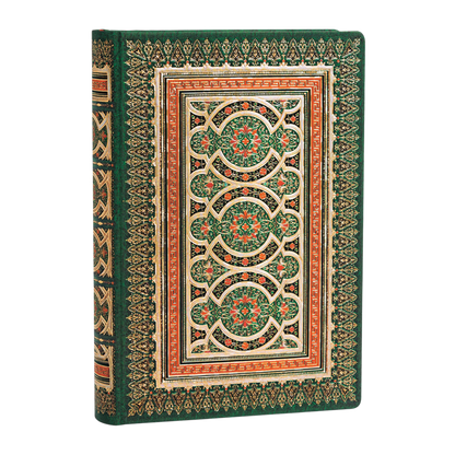 Paperblanks Daphnis Mini Hardback Journal – Plain, 240 Pages – angled view