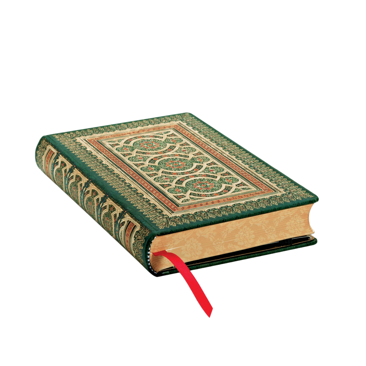 Paperblanks Daphnis Mini Hardback Journal – Plain, 240 Pages – page edge