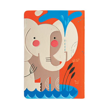 Paperblanks Baby Elephant Mini Hardback Journal – Lined, 176 Pages – back cover