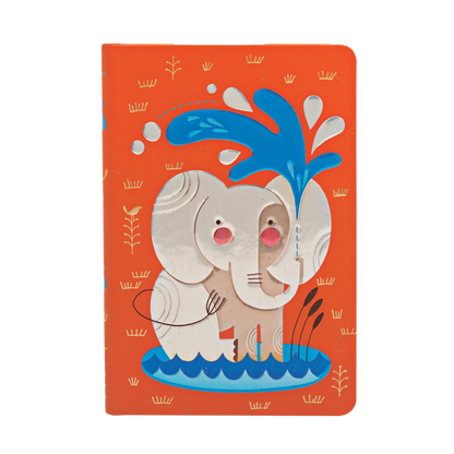 Paperblanks Baby Elephant Mini Hardback Journal – Lined, 176 Pages – front cover