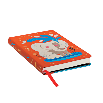 Paperblanks Baby Elephant Mini Hardback Journal – Plain, 176 Pages – page edge