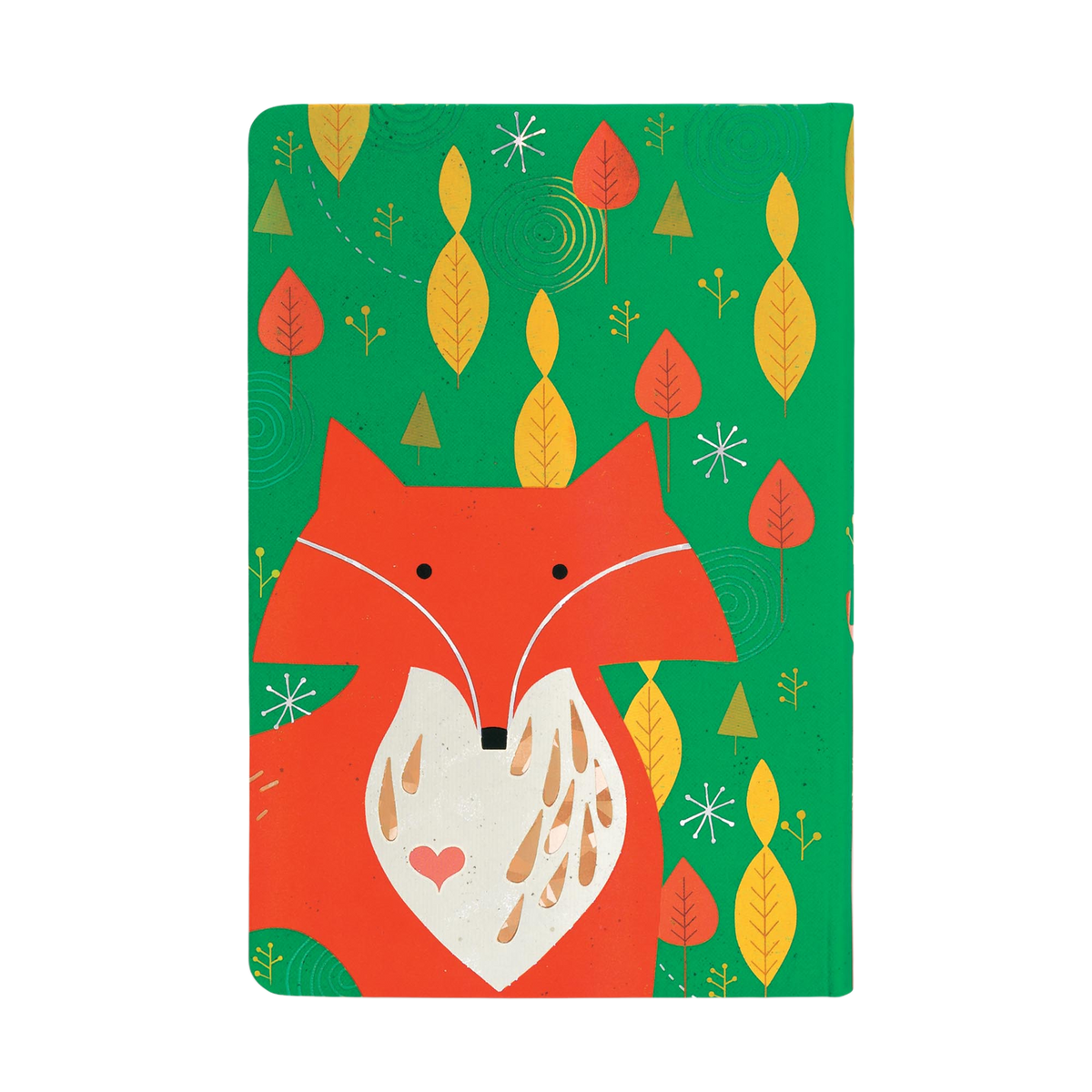 Paperblanks Mister Fox Mini Hardback Journal – Lined, 176 Pages – back cover