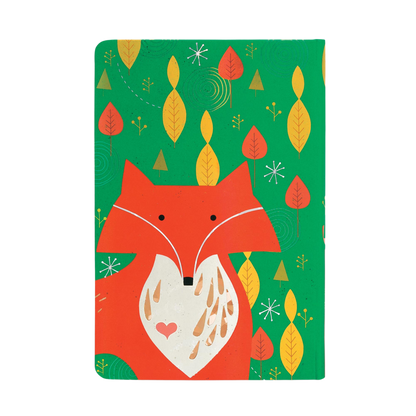 Paperblanks Mister Fox Mini Hardback Journal – Lined, 176 Pages – back cover