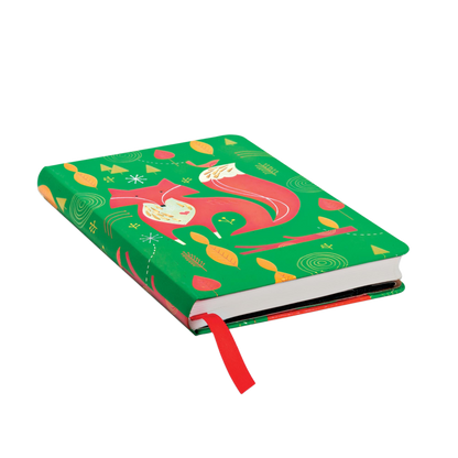 Paperblanks Mister Fox Mini Hardback Journal – Lined, 176 Pages – page edge