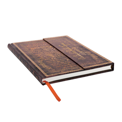 Paperblanks Tagore, Gitanjali Ultra Hardback Journal – Lined, 144 Pages – page edge