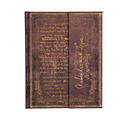 Paperblanks Tagore, Gitanjali Ultra Hardback Journal – Lined, 144 Pages – front cover