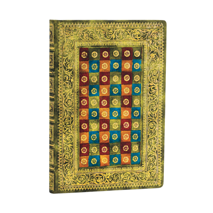 Paperblanks Verde Mini Hardback Journal – Lined, 176 Pages – angled view