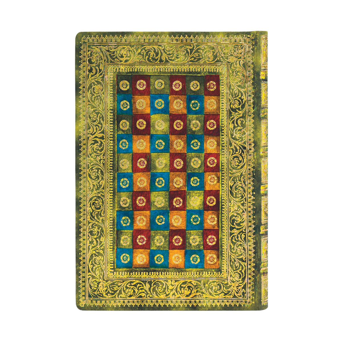 Paperblanks Verde Mini Hardback Journal – Lined, 176 Pages – back cover