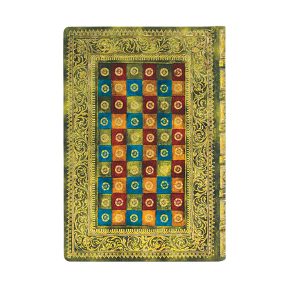 Paperblanks Verde Mini Hardback Journal – Lined, 176 Pages – back cover