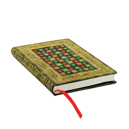 Paperblanks Verde Mini Hardback Journal – Lined, 176 Pages – page edge