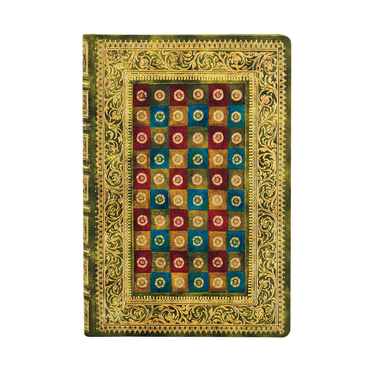 Paperblanks Verde Mini Hardback Journal – Lined, 176 Pages – front cover