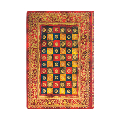 Paperblanks Fiamma Mini Hardback Journal – Lined, 176 Pages – back cover