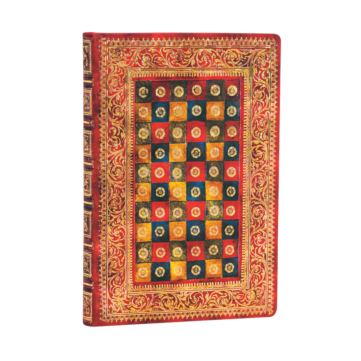 Paperblanks Fiamma Mini Hardback Journal – Plain, 176 Pages – angled view