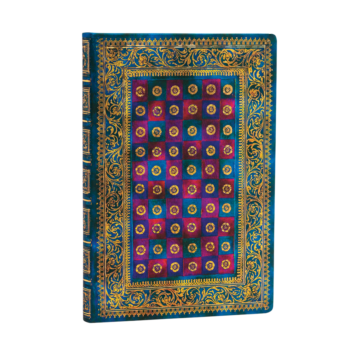 Paperblanks Celeste Mini Hardback Journal – Plain, 176 Pages – angled view