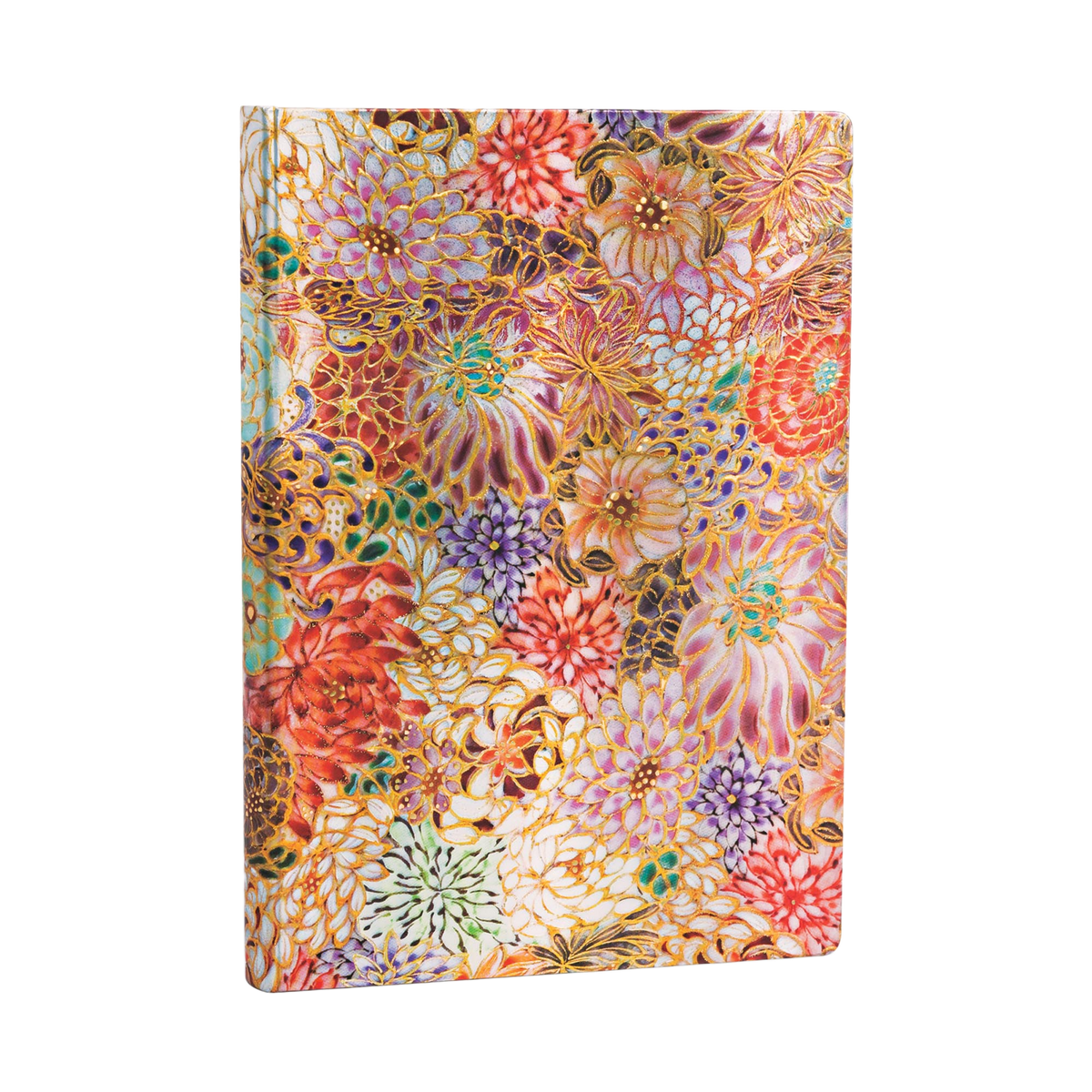 Paperblanks Kikka Midi Hardback Journal – Plain, 144 Pages – angled view