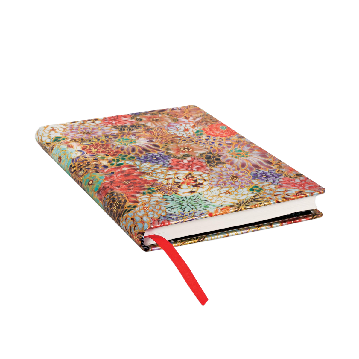 Paperblanks Kikka Midi Hardback Journal – Plain, 144 Pages – page edge