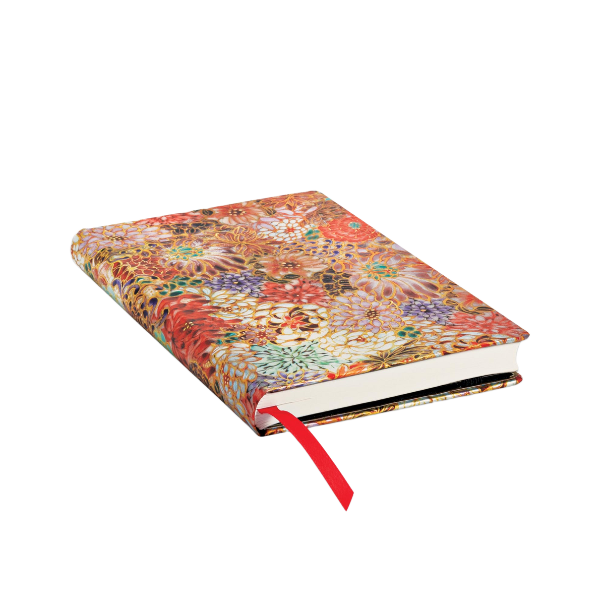 Paperblanks Kikka Mini Hardback Journal – Lined, 176 Pages – page edge