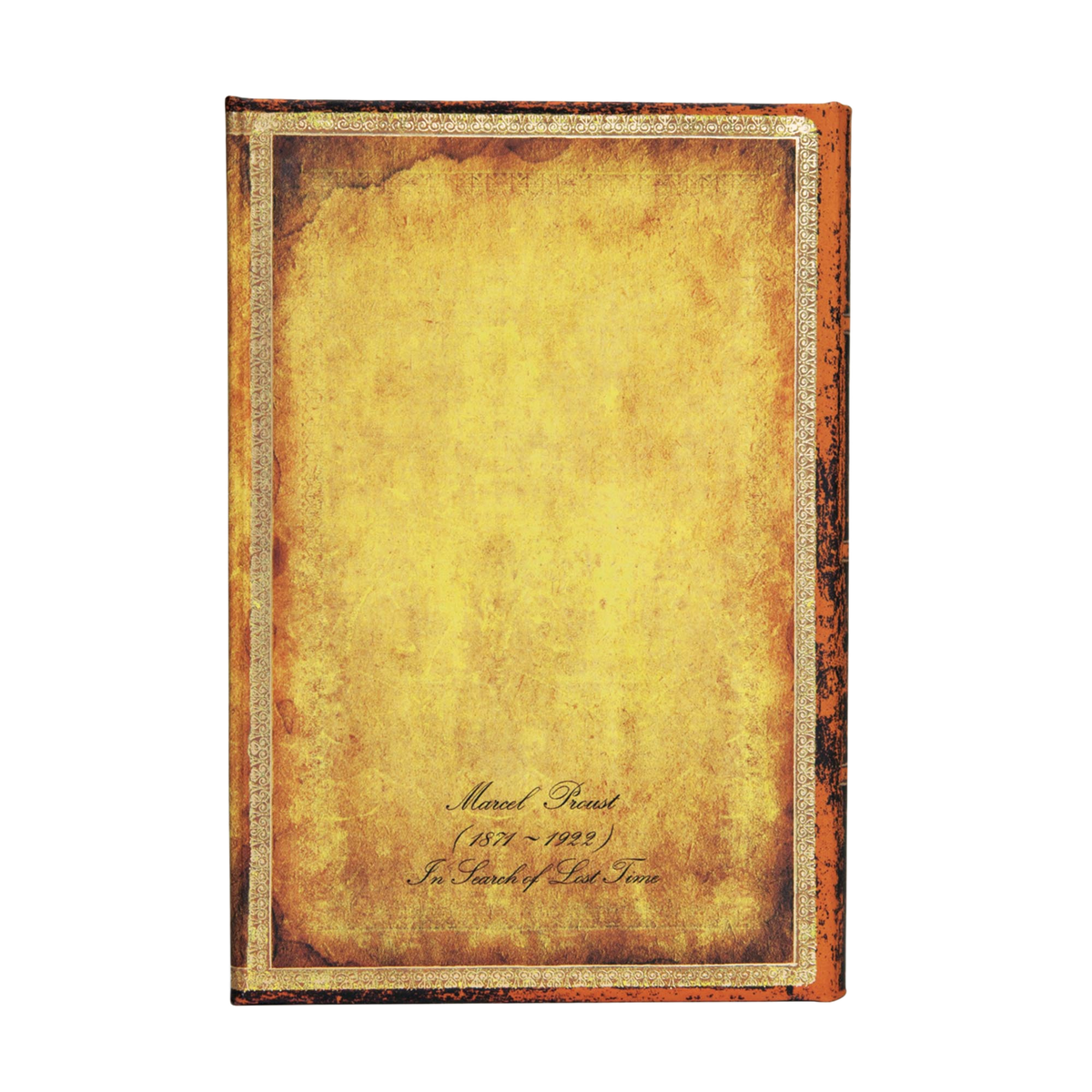 Paperblanks Proust, In Search of Lost Time Mini Hardback Journal – Plain, 176 Pages – back cover