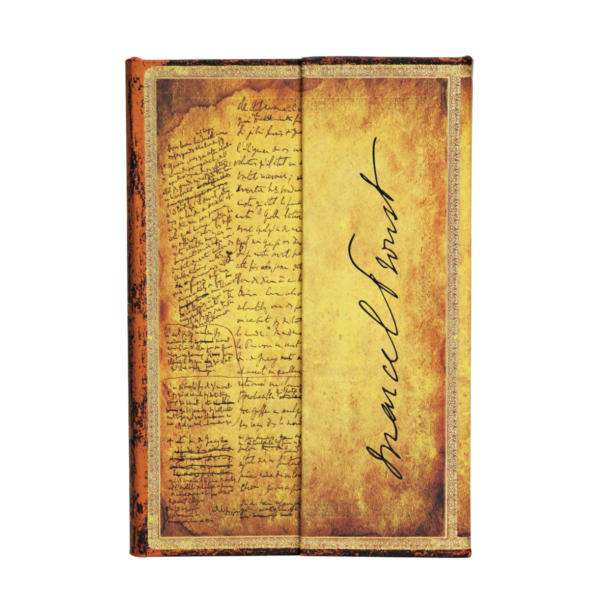 Paperblanks Proust, In Search of Lost Time Mini Hardback Journal – Plain, 176 Pages – front cover