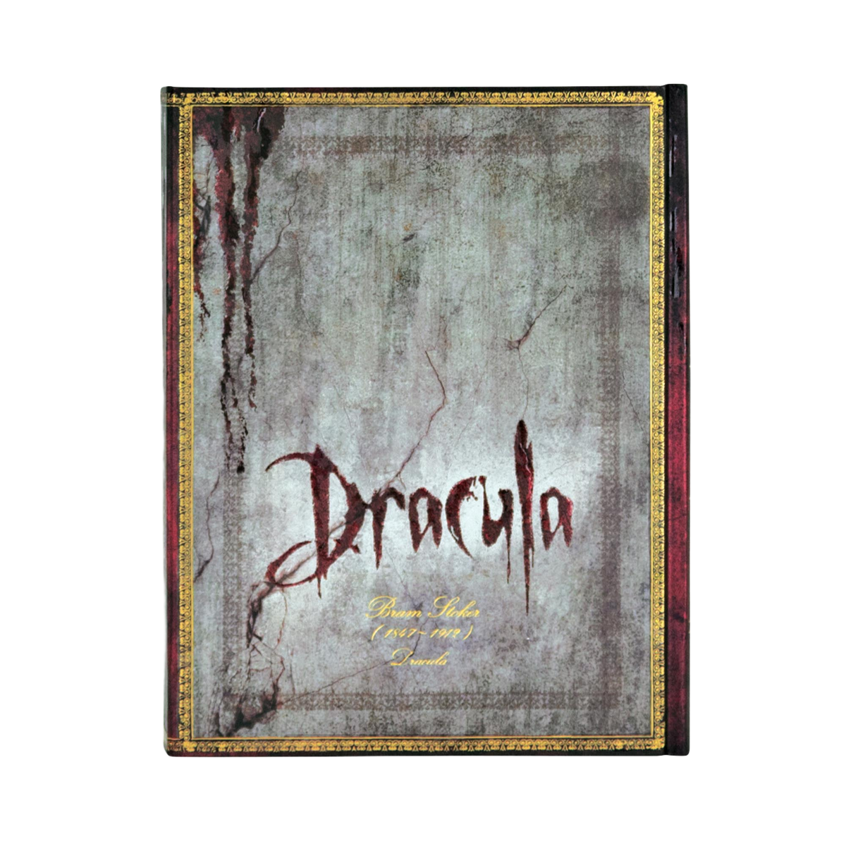 Paperblanks Bram Stoker, Dracula Ultra Hardback Journal – Plain, 144 Pages – back cover