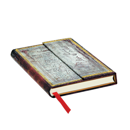 Paperblanks Bram Stoker, Dracula Mini Hardback Journal – Plain, 176 Pages – page edge