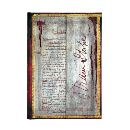 Paperblanks Bram Stoker, Dracula Mini Hardback Journal – Plain, 176 Pages – front cover