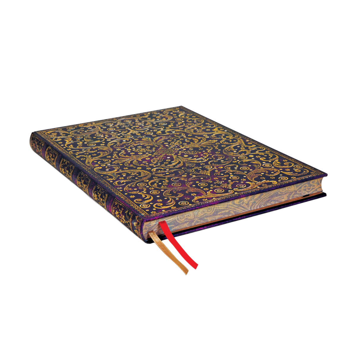 Paperblanks Aurelia Grande Hardback Journal – Plain, 240 Pages – page edge