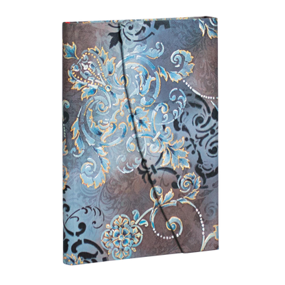 Paperblanks Gossamer Grey Mini Hardback Journal – Lined, 176 Pages – angled view