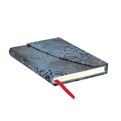 Paperblanks Gossamer Grey Mini Hardback Journal – Lined, 176 Pages – page edge